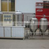 Mini Home beer equipment, Beer brew Line & Puree beer brewing equipment, conical fermenter and brewery.