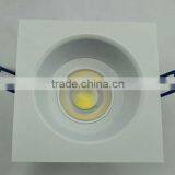 CE RoHS 2013 Modern COB LED Square Downlight10w