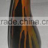 a 15XH49cm Round Vietnam Lacquer Flower Vase thumbnail-1