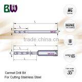 Cermet Material Drill Bit For Cutting Stainless Steel Material thumbnail-2