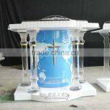 High Qualtiy Modern Plexiglass Church Pulpit Church Pedestal Pulpit Quality Choice Most Popular thumbnail-6