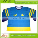 Professional supplier cheap dye custom sublimation practice hockey jersey