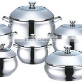 12pcs stainless steel cooking pot