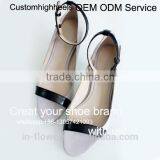 Handemade High Quality Girls Dress Shoes Sandal Shoes Ankle Strap Shoes thumbnail-1