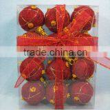 Christmas Jute Ball Decoration