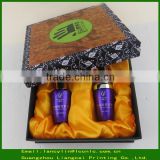 high end beauty cosmetic paperboard box with EVA