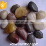 River Rock Pebble Natural Mixed Color Black White Pebbles thumbnail-4
