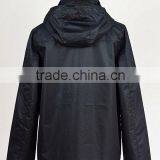 Outdoor Sportswear Black Mens Jacket With Fur Hoodies thumbnail-2