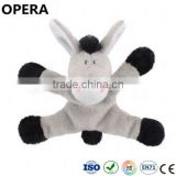 2016 hot soft stuffed donkey toys