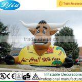 DJ-GG-128 Huge outdoor inflatable bull decor show advertising Cartoon anmial