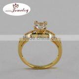 Newest Arrival! Fashionable Design 18k Gold Plated Arabic Gold Wedding Rings thumbnail-1