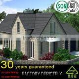 Factory Suppliers China Villa Building Material Metal Colorful Stone Coated Steel Roofing Sheet / Roof Tile