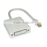 Mini DisplayPort Male to DVI/Dual Link Female Adapter Cable 6in With High Speed