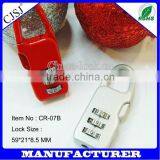 2015 Christmas Promotional Gifts Mini Travel Luggage Number Lock thumbnail-1
