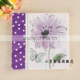 Ink painting Flower and Butterfly Pattern Food-grade Printed Tissue Paper Napkin