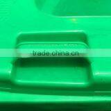 1020x597x740mm 240L New Polyethylene HDPE Green China Outdoor Plastic Garbage Bin With Wheels and Covers thumbnail-2