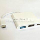 3 in 1 C Type Adaptor USB 3.1 Adapters Type C to C / HDMl / USB 3.0 Female thumbnail-2