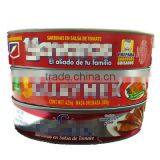 425G CANNED SARDINE IN TOMATO SAUCE IN OVAL CAN FOR SOUTH AMERICA MARKET