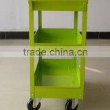 Green Tool Trolley With Handle and Wheels thumbnail-4