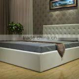 Eastern King Black Leatherette Storage Bed,Modern Leather Bed With Lift Storage MA001 thumbnail-4