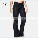 High Quality Women's Studio Long Pants Custom Ladies Bell Bottoms Trousers Yoga Pants Wholesale thumbnail-1