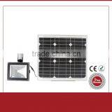Trade Assurance Waterproof Outdoor High Lumen Ip54 20w Solar Led Flood Light