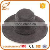 Cheap Plain Felt Cowboy Hats Wholesale Diy Felt Hats With Ribbon & Rope thumbnail-3