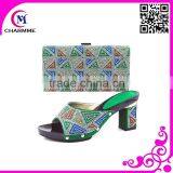 Fashion African Shoes With Clutch With Shoes and Matching Bag Set CSB571 for High Quality Italian Shoes and Bags to Match Women