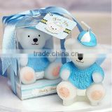 Animal Candle / Blue Teddy Bear Candle