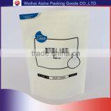Custom Antistatic Mat Color Surface Effect Stand Up Zipper Pouch For Wheat Flour thumbnail-1