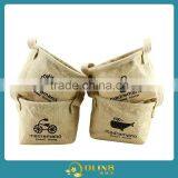 Cotton Fabric Creative Decorative Patterns Storage Bags thumbnail-1