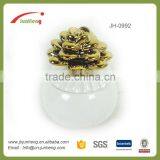 Home Storage & Organization Whihe Ceramic Terracotta Sugar Pot , Indian Clay Pot thumbnail-1