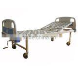 Cheap Popular ABS Bedhead 0ne Crank Manual Hospital Folding Bed thumbnail-5