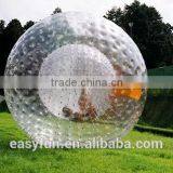Recreation and Sport of Rolling Downhill Inside an Orb,transparent Plastic Zorb Ball thumbnail-4