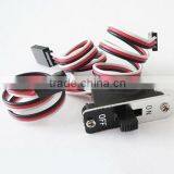 RC Switch Futaba Connector Heavy Duty On Off With Spare Male Plug Connectors