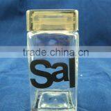 Square Spice Jars, Glass Jars for Spice Packing thumbnail-1
