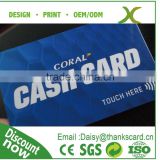 Free Sample... !! Rewritable rfid cards/ Plastic cash card/ Rechargeable card