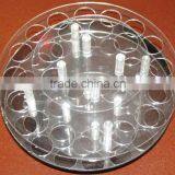 Top Class Fashionable Personalized Rotatable Acrylic Lipstick Cosmetic Display Rack