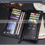 Credit Card Use and Leather Material Rfid Blocking Wallets For Men With Baellerry Brand thumbnail-3