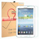 For Samsung Galaxy Tab 3 7.0 T210 Tempered Glass Screen Protector 9H 0.26 MM Rounded Edge Bubble Free Anti Dust Anti-scratch