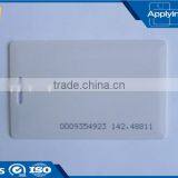 Manufacturing Printing Pvc Smart Rfid Card With UID Number for Member Control