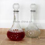 Wholesale Glass Vodka Rum Martini Bottles With Glass Lid thumbnail-1