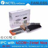 Fanless Car PCs Auto Boot Intel Celeron C1037U 1.8G USB 3.0 Dual Gigabit Lan 4 COM Desktop Computer pc thumbnail-6