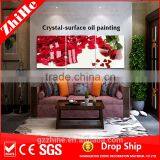 Wholesale Oil Painting With Ceramic Flower Pot Painting Designs of Canvas Painting for Home Decor thumbnail-1