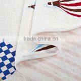 Hotsale Balloon Printed Knitted Blanket/Bamboo Blanket 100% Cotton thumbnail-4