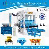 Cement Hydraform Brick Making Machinery QT4-15C Fully Automatic Hydraform Brick Making Machine for Lybia thumbnail-2