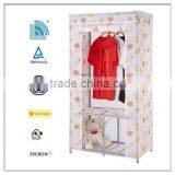 Portable folding plastic wardrobe ,Fabric closet,Oxford cloth wardrobes