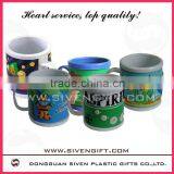 Promotional Cute Kids Plastic Mug thumbnail-1