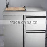 Stainless Steel Outdoor Sink Cabinet, With Stainless Steel Sink thumbnail-3