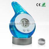 Water Drop Shaped Eco-friendly Water Powered Clock